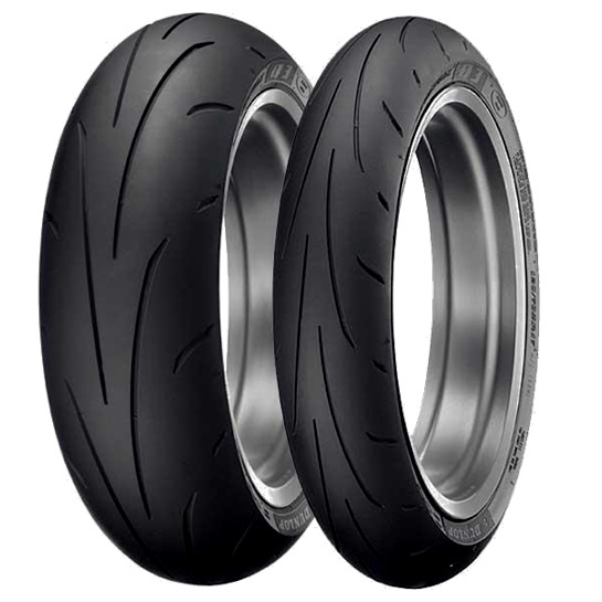 DUNLOP Sportmax Q3 Motorcycle Tyres 120/70-17 & 190/55-17 Pair