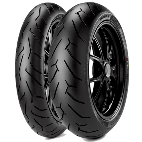 PIRELLI Diablo Rosso 2 - Motorcycle Tyres 110/70-17 & 140/60-17