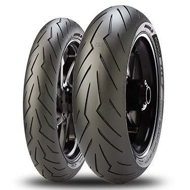 PIRELLI Diablo Rosso 3 - Motorcycle Tyres 120/70-17 & 180/55-17