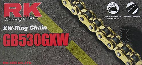 RK - 530GXW Gold - Road Bike Chain
