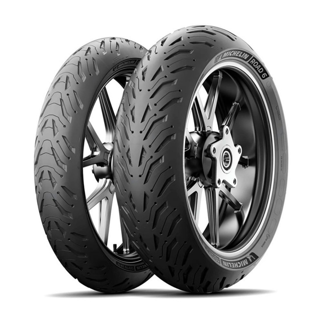 MICHELIN Road 6 Motorcycle Tyres 120/70-17 & 180/55-17 Pair